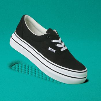 Vans Canvas Super ComfyCush Era - Naisten Tennarit - Mustat/Valkoinen